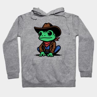 Frog Cowboy Hoodie